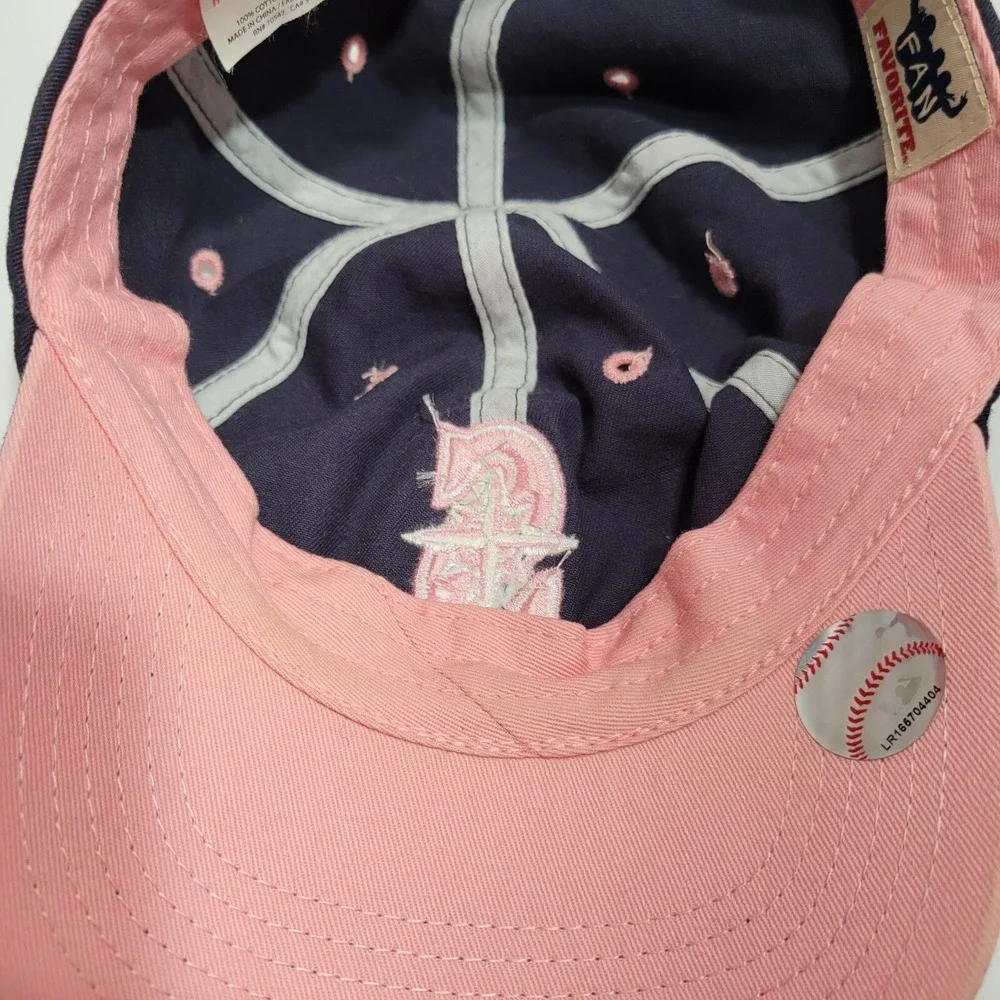 MLB Seattle Mariners Cap Hat Womens OS Blue Genuine Merchandise Baseball Sports